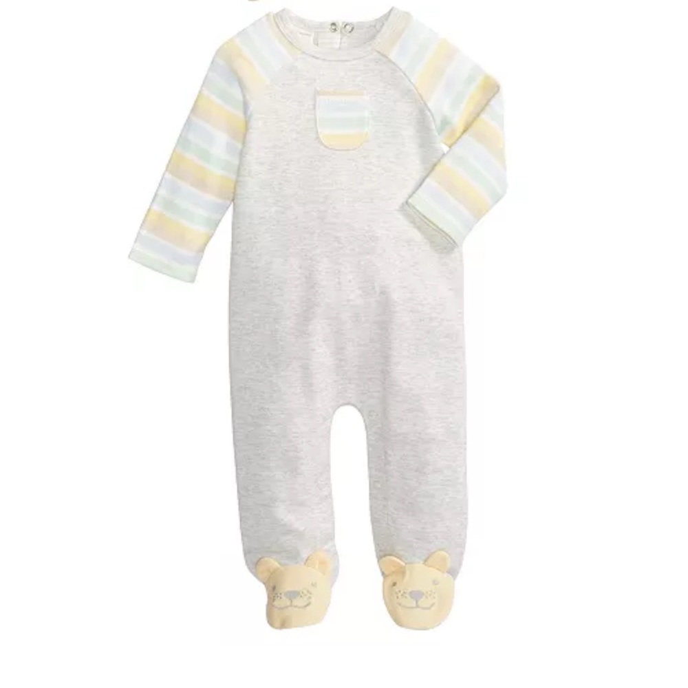 First Impressions Coverall 6-9 Months Rainbow Bear Nostalgiacore